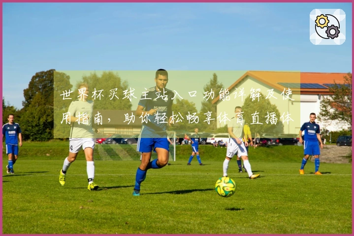 世界杯买球主站入口功能详解及使用指南，助你轻松畅享体育直播体验