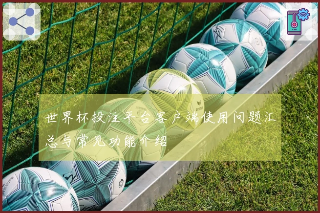世界杯投注平台客户端使用问题汇总与常见功能介绍